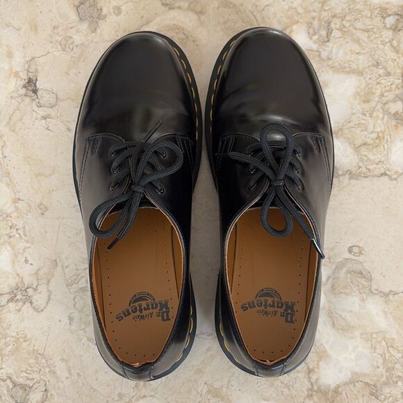 Dr. Martens 1461 Women’s Smooth Leather Oxford Shoes AS NEW - Picture 12 of 17